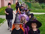Oslava čarodějnic v mateřské škole